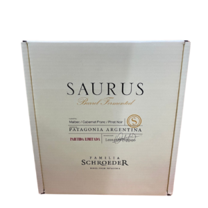 Estuche Saurus Barrel Fermented x3 botellas